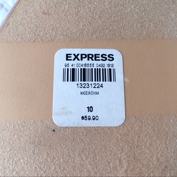 Express Gray Backless Booties - Picture 2 of 7